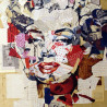 Cuadro en Collage - Marilyn