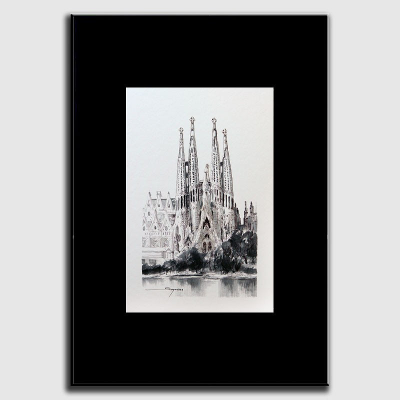 Dibujo Sagrada Família Dibujo Sagrada Família