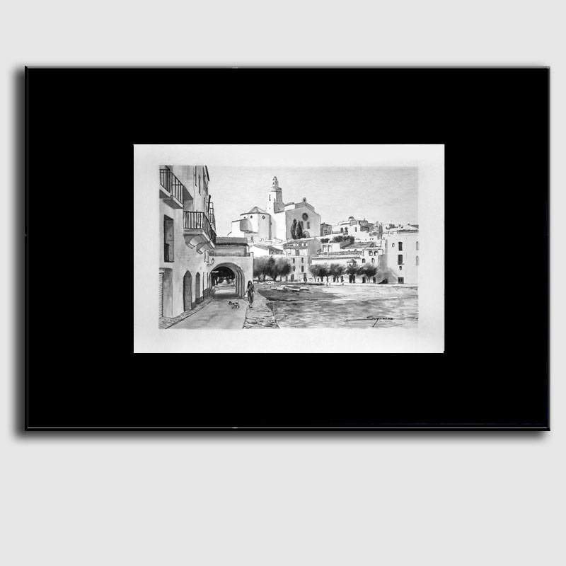 Dibujo Cadaqués Dibujo Cadaqués