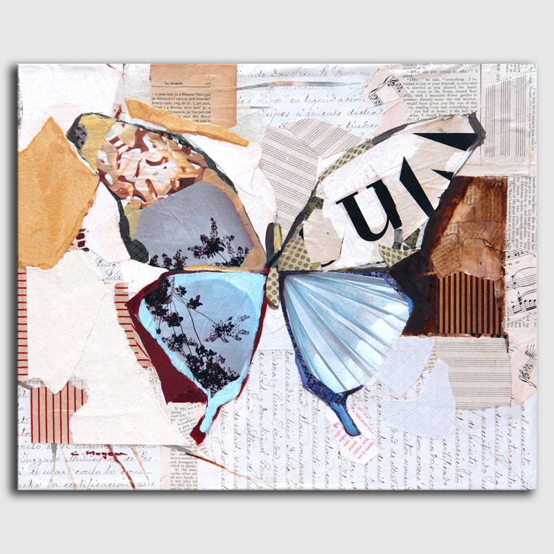 Carme Magem - Collage Mariposa