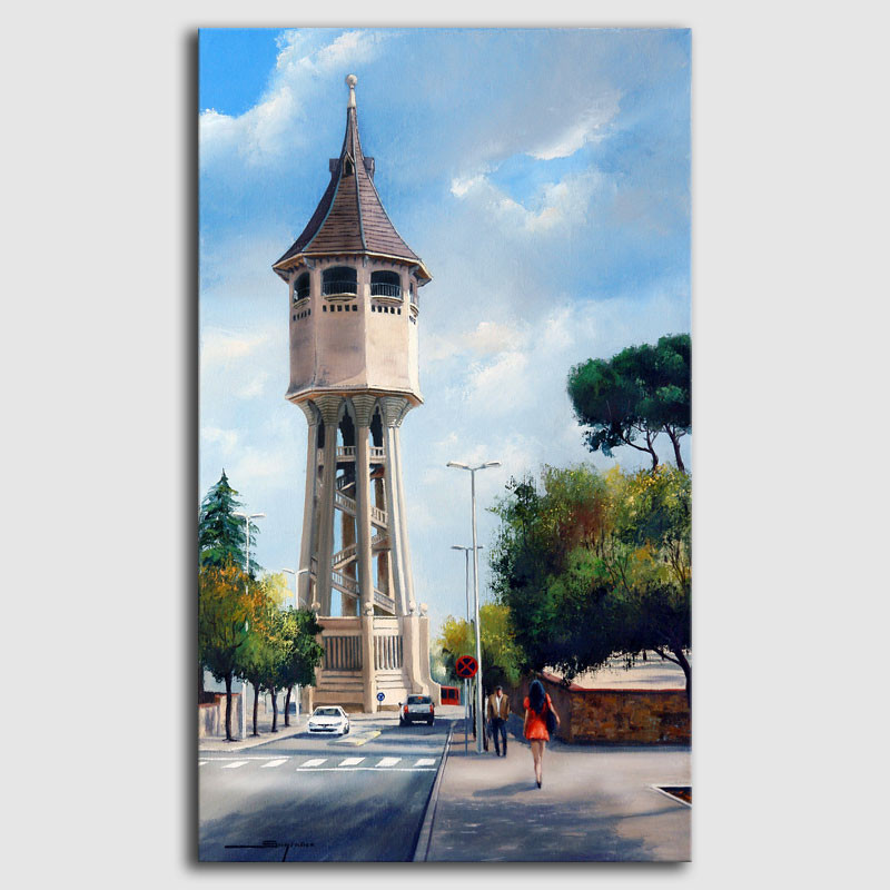 Quadre Torre de l'aigua Sabadell