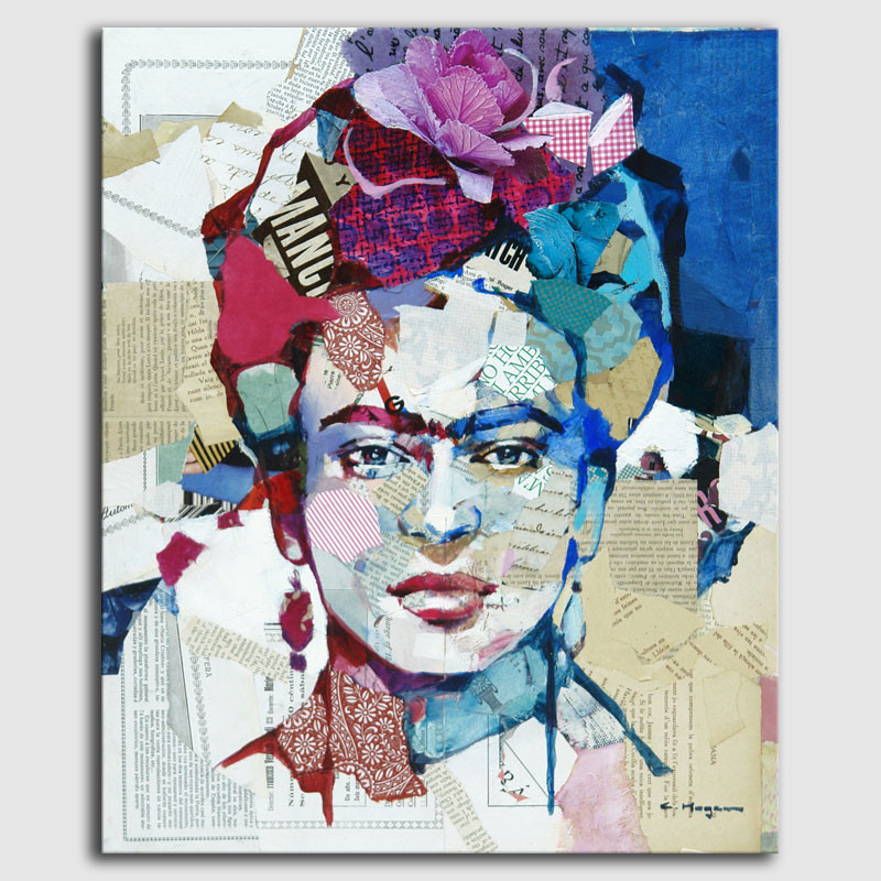 Collage original - Frida Kahlo Collage original - Frida Kahlo