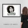 Mirando el sol - Óleo sobre papel